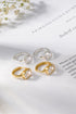 Cercei din argint Layla (Silver/Gold)